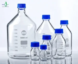Bouteilles en verre borosilicaté